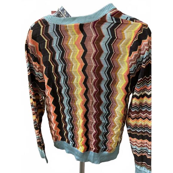 Missoni x Target Chevron Cardigan XL NWT - Picture 2 of 5